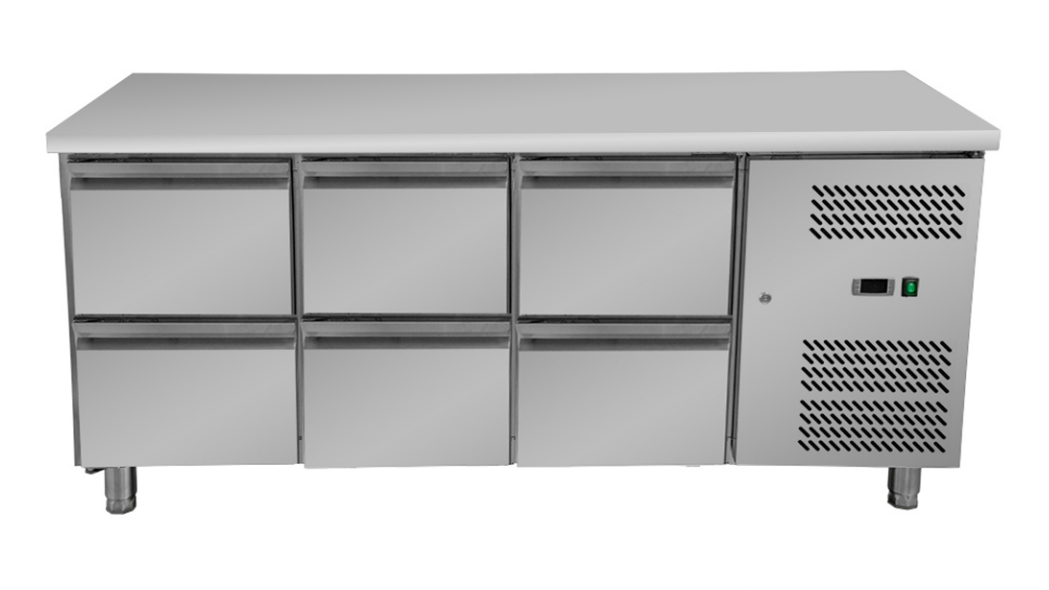 CNJT commercial refrigerator drawer tabletop